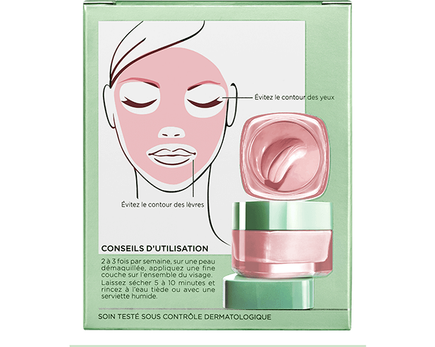 Skincare Glow Pure Clay Packshot Box Side